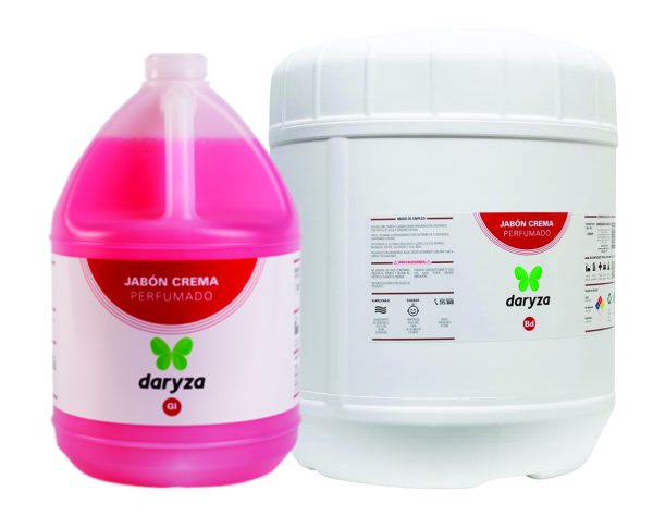 JABON CREMA PERFUMADO X GALÓN Y BIDÓN. DARYZA