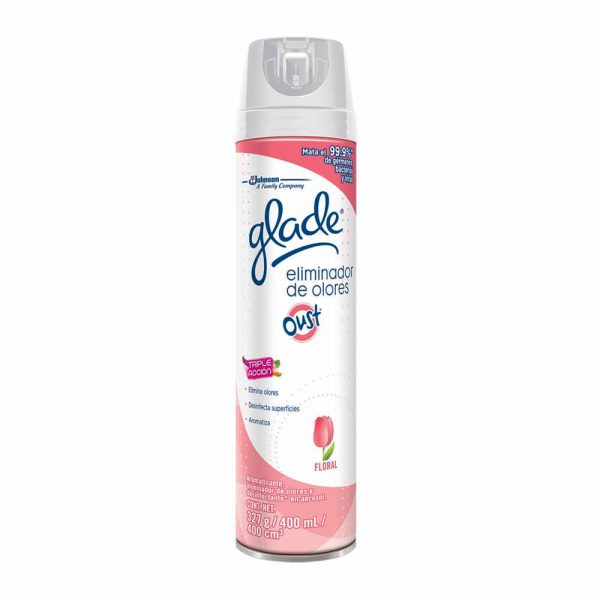 Glade elimina olores floral - 400ml