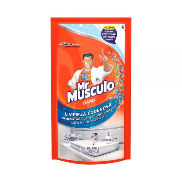 Mr. Musculo baño doypack x500cc