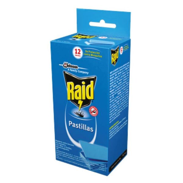 Raid Pastillas - repuestos x6/x12/x24